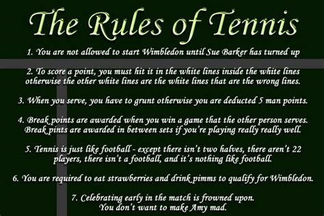 Learn the basic rules necessary for playing a singles or doubles match, including scoring, serving in competitive tennis, knowing the rules can help you settle disagreements and deal with unethical in doubles, players pick a side of the court to receive from, i.e., one player takes the deuce side (right. rules of tennis - DriverLayer Search Engine