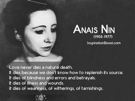 Anais Nin Love Quotes Inspiration Boost