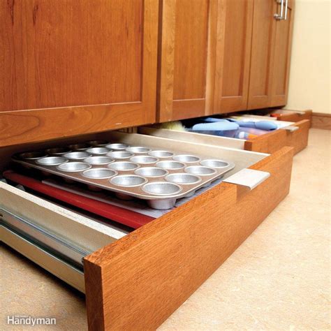 6 Roll Out Cabinet Drawers You Can Build Yourself In 2020 Diy Kitchen