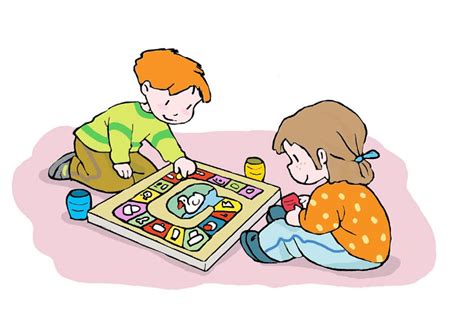 Kids Playing Board Games Clipart 10 Free Cliparts Download Images On