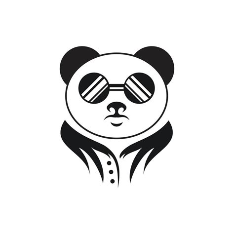 Panda Logo Vector Free Download Vector Art At Vecteezy