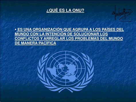 Ppt La Onu OrganizaciÓn De Las Naciones Unidas Powerpoint