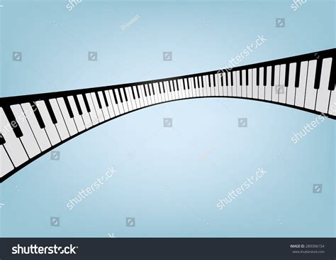 Piano Keyboards Vector Illustrations Stock Vector Royalty Free