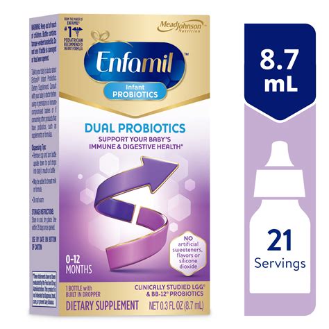 Enfamil Infant Probiotics Dual Probiotics 87ml