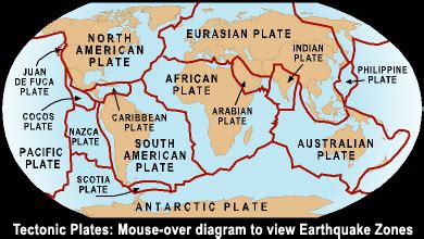 Plate tectonics is the theory that tells us that the outer layer of the earth is divided into. Quake Country: When Plates Collide