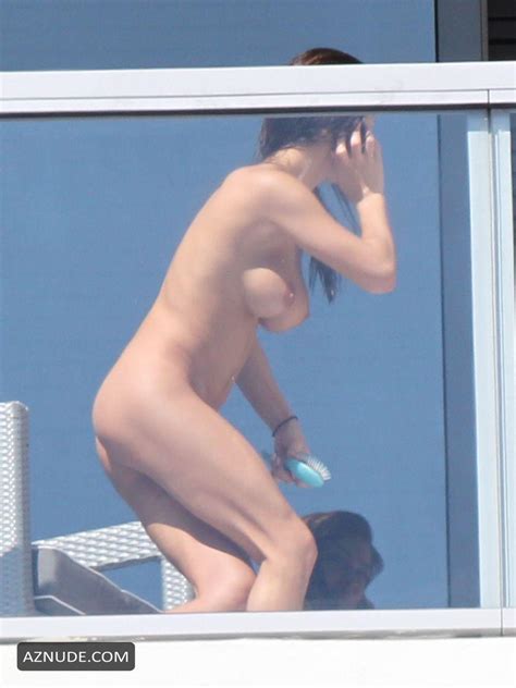 Arianny Celeste Nude On Hotel Balcony In Miami AZNude