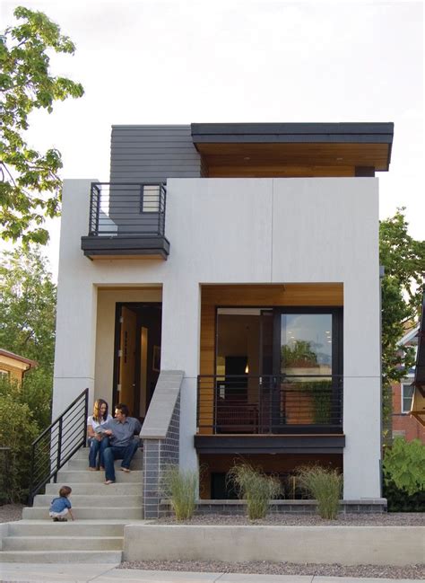 Leed Prefab Urban Infill Residence Modern Exterior Denver By