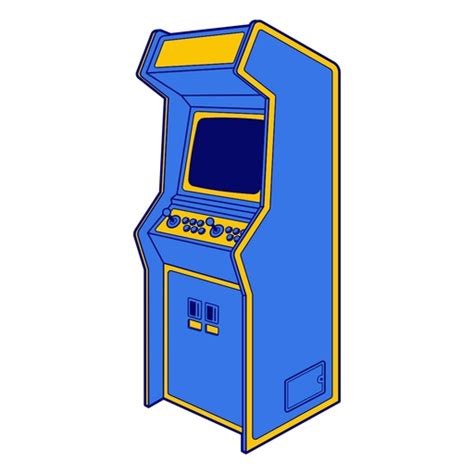 Retro Arcade Machine Png Image Png Mart