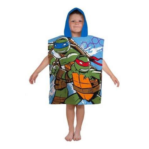 Teenage Mutant Ninja Turtles Boys Hooded Towel Poncho - Characterville