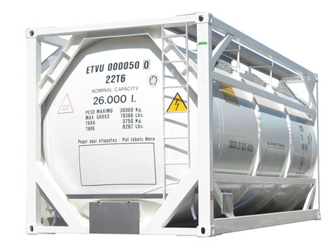 Iso Tank Container Design Standard Iso Tank Container Specifications