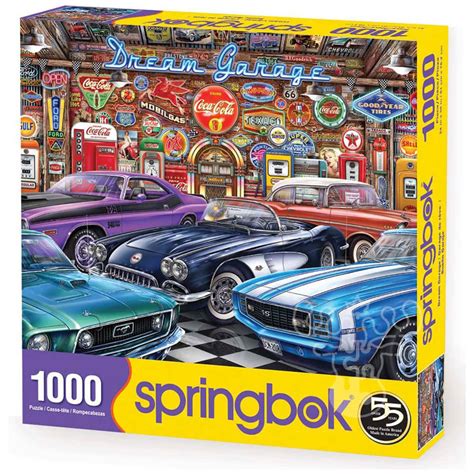 Springbok Dream Garage Puzzle 1000pcs Puzzles Canada