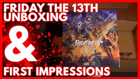 Friday The 13th Box Set Unboxing And First Impressions Youtube