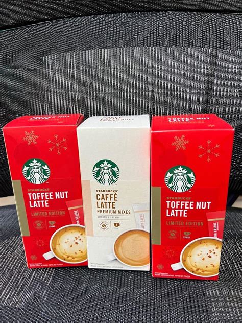 Starbucks Toffee Nut Latte Limited Edition Food Drinks