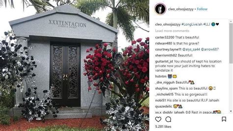 XXXTentacion S Mausoleum Gravesite Revealed In Instagram Photo By His
