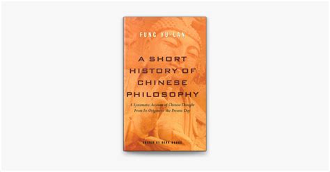 ‎a Short History Of Chinese Philosophy By Yu Lan Fung Ebook Apple Books