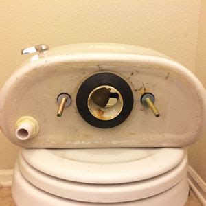Some toilets also have metal washers installed, but these don't really prevent water coming out from the bolt of your tank if the rubber washers are. How to Fix a Toilet Leaking from the Tank Bolts or Gasket