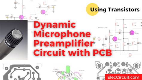 Dynamic Mic Preamplifier Circuit Circuit Diagram