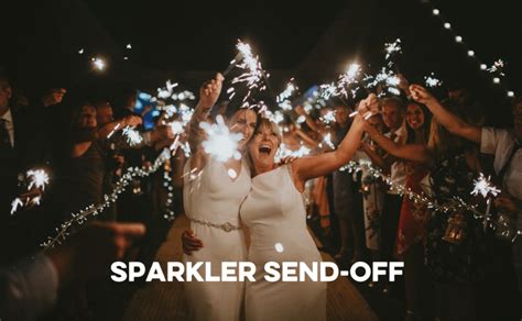 Wedding Sparkler Send Off