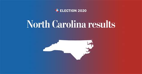 North Carolina 2020 Live Election Results