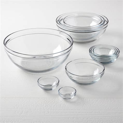 Mainstays Glass Mixing Bowl Set 10pc