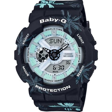 Water resistant watches for sports and dress. Casio G-Shock Ladies USA West Coast Beach Baby-G Watch ...