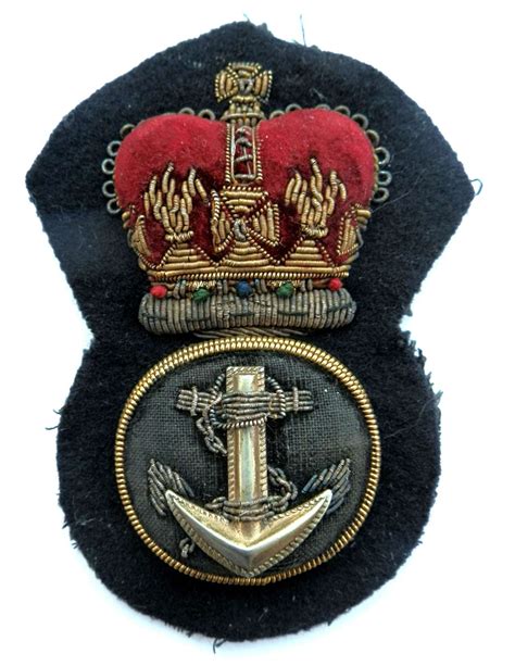 Royal Navy Petty Officers Cap Badge
