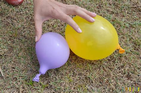 Experiência Ao Ar Livre Para Encher Balão De Uma Forma Bem Divertida Tempojunto Aproveitando