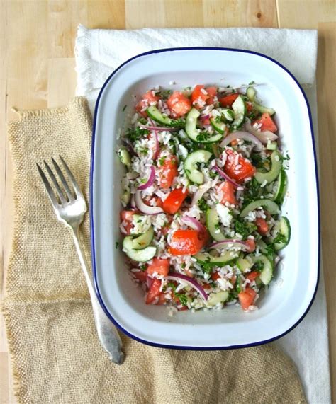 Easy Summer Rice Salad Relish