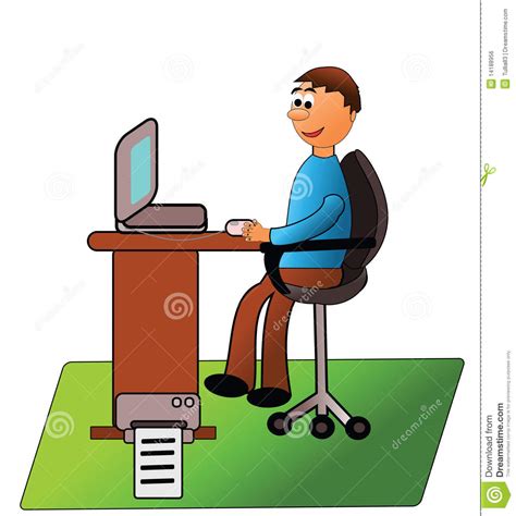 What type of memory is lost when a person turns off the computer? Person Using Computer Clipart | Free download on ClipArtMag