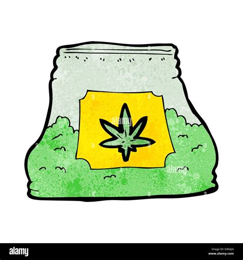 Cartoon Weed Bag