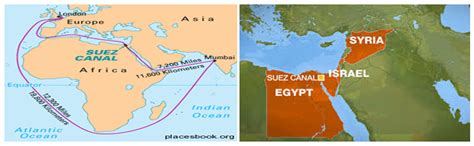 Suez canal map — satellite images of suez canal. Map Suez Canal Crisis
