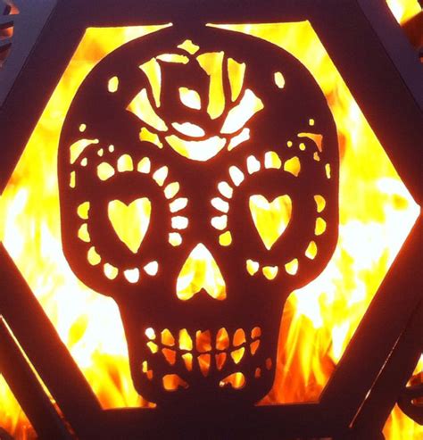 Check spelling or type a new query. Sugar Skull from my globe fire pit | Skull fire, Sugar ...