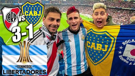 Reacciono A La Derrota River Plate 3 1 Boca Juniors Final Libertadores