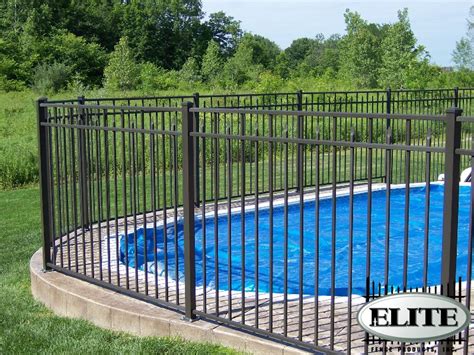 Pool Fences Credible Pools Fencing Choices For New Inground Pools