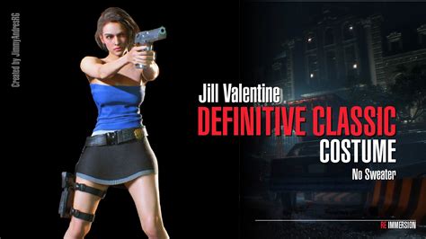 Resident Evil Remake Jill With Extra Classic Xl Jiggle Outfit Pc Mod