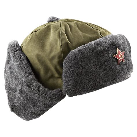 soviet army military surplus ushanka hat new 146049 hats and caps at sportsman s guide