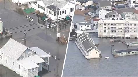 Hampton Beach Storm Nh Coastal Flooding Updates Necn
