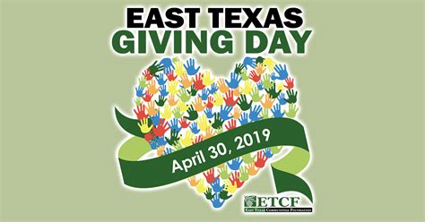 13 Million Raised For Area Nonprofits Through East Texas Giving Day