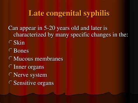 Ppt Tertiary And Congenital Syphilis Principles Of Therapy And