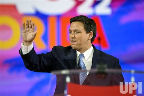 Photo Desantis Speaks At Conservative Political Action Conference In