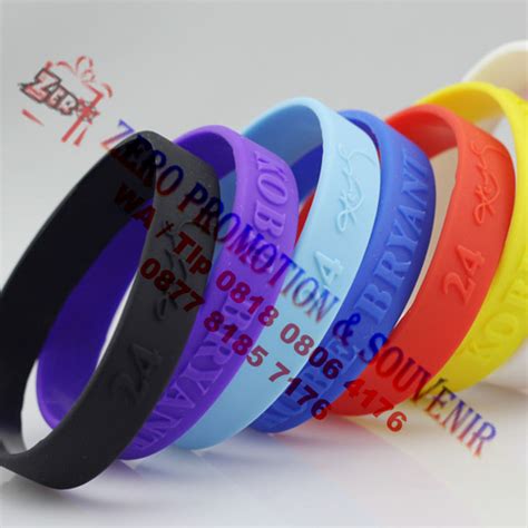 Souvenir Karet Promosi Souvenir Rubber Gelang Karet Gantungan