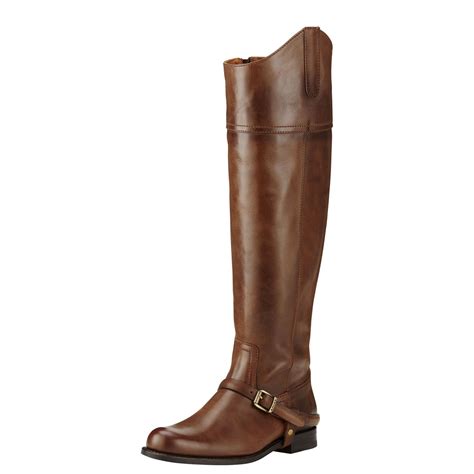Pamplona Womens Full Grain Leather Fashion Riding Boots Two24