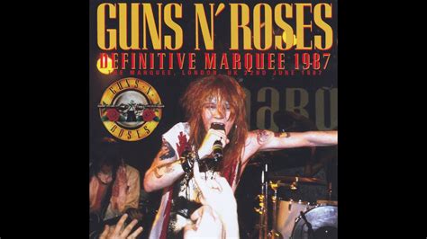 Guns N Roses Live At Marquee Club London England 1987 Youtube