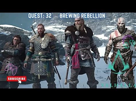Brewing Rebellion Assassin S Creed Valhalla Gameplay Oxfendescire