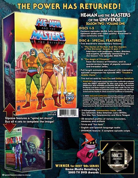 He Man And The Masters Of The Universe Season 2 Volume 1