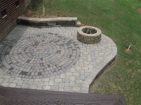 Fire Pit Red Brick Outdoor Patio Designs To Build A Tight