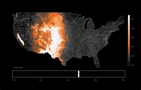 Bird Migration Patterns Mapped Flowingdata