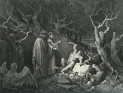 Illustration By Gustave Dore Scene From The Divine Comedy By Dante