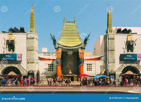 Graumans Chinese Theatre Is A Movie Palace On The Historic Hollywood