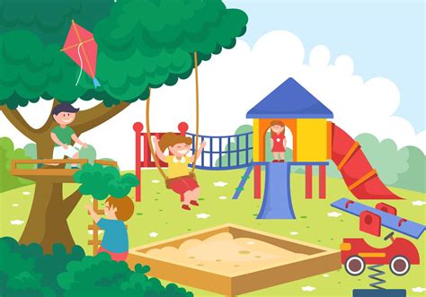 Jungle Gym For Kids 159176 Vector Art At Vecteezy